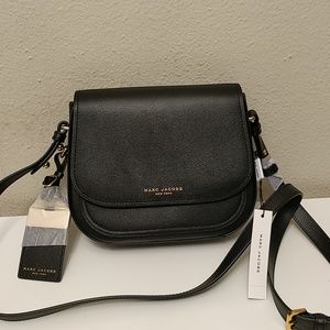 Marc Jacobs Mini Rider Black Leather Crossbody